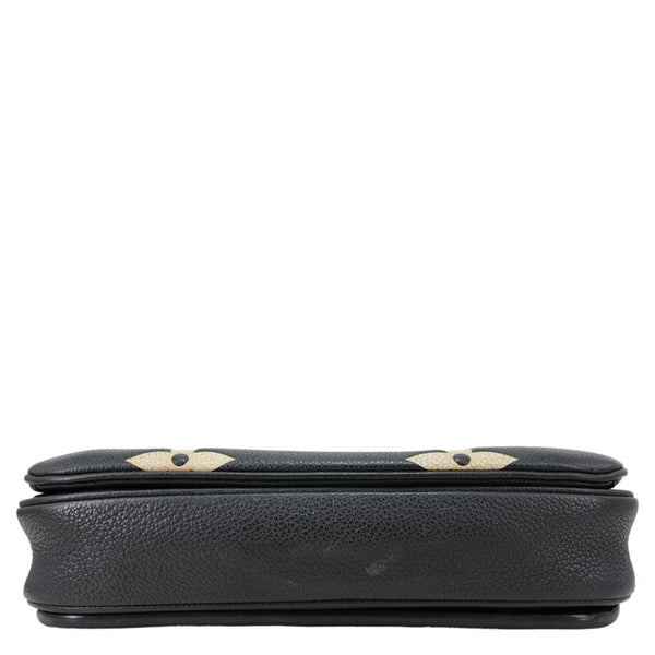 LOUIS VUITTON Metis Pochette Empreinte Leather Crossbody Bag Bicolor