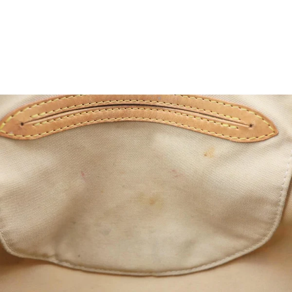 LOUIS VUITTON Speedy 35 Damier Azur Satchel Bag White
