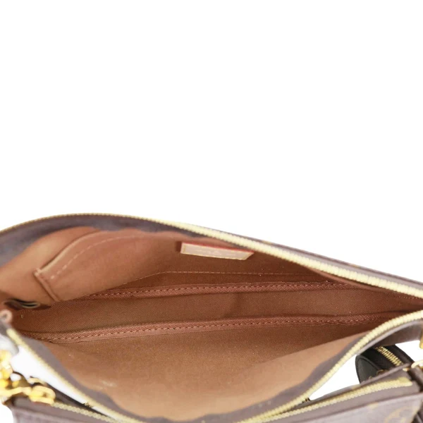 LOUIS VUITTON Multi Pochette Accessoires Monogram Canvas Shoulder Bag Brown