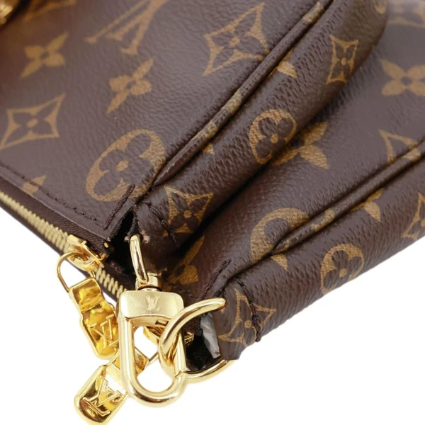LOUIS VUITTON Multi Pochette Accessoires Monogram Canvas Shoulder Bag Brown