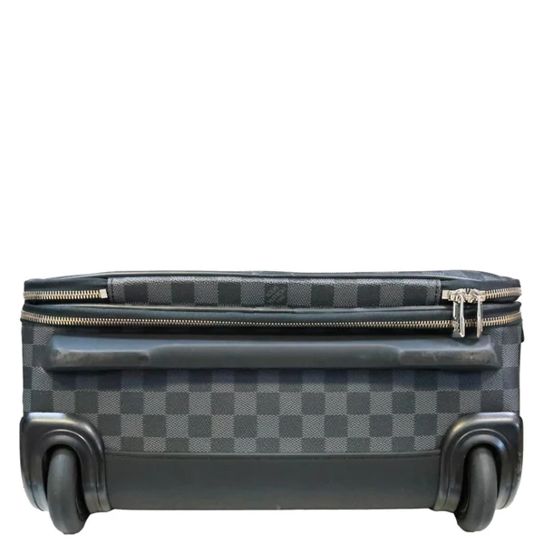 LOUIS VUITTON Pegase 55 Damier Graphite Business Suitcase Travel Bag Black