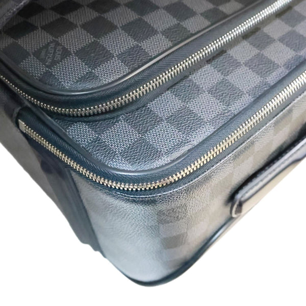 LOUIS VUITTON Pegase 55 Damier Graphite Business Suitcase Travel Bag Black