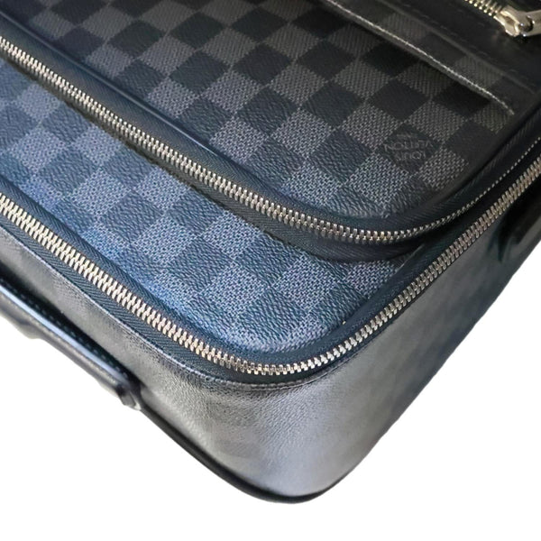 LOUIS VUITTON Pegase 55 Damier Graphite Business Suitcase Travel Bag Black