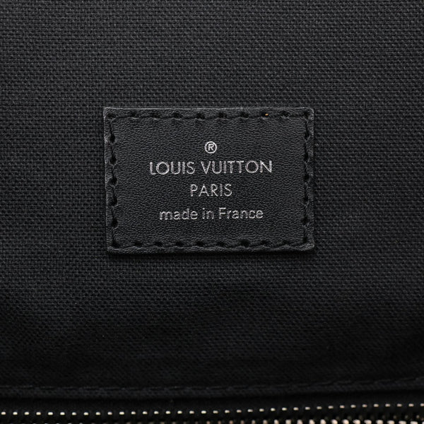 LOUIS VUITTON Christopher PM Monogram Macassar Canvas Backpack Bag Brown