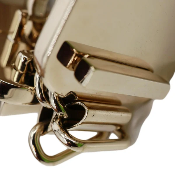 GUCCI Aria Web Attache Large Leather Shoulder Bag Beige 702823