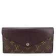 LOUIS VUITTON Marie-Lou Epi Monogram Canvas Wallet Brown