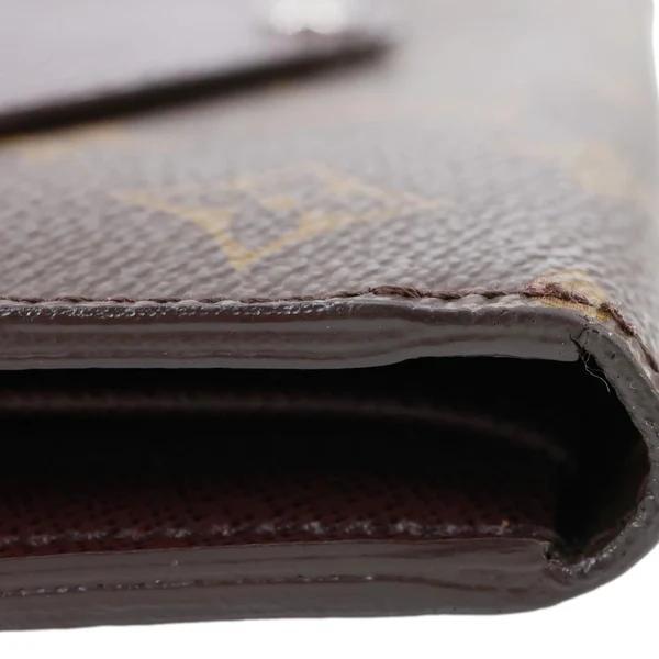 LOUIS VUITTON Marie-Lou Epi Monogram Canvas Wallet Brown