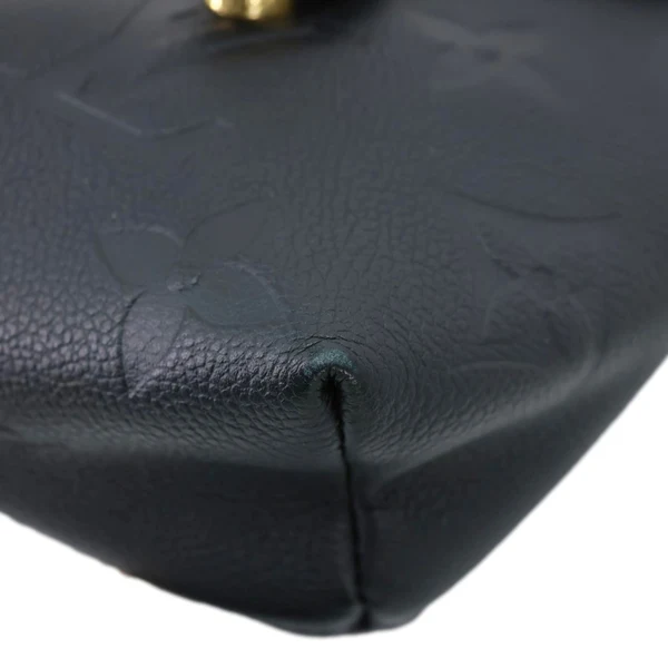 LOUIS VUITTON Tiny Monogram Empreinte Leather Backpack Black