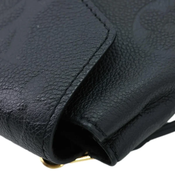 LOUIS VUITTON Tiny Monogram Empreinte Leather Backpack Black