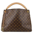 LOUIS VUITTON Artsy MM Monogram Canvas Hobo Bag Brown