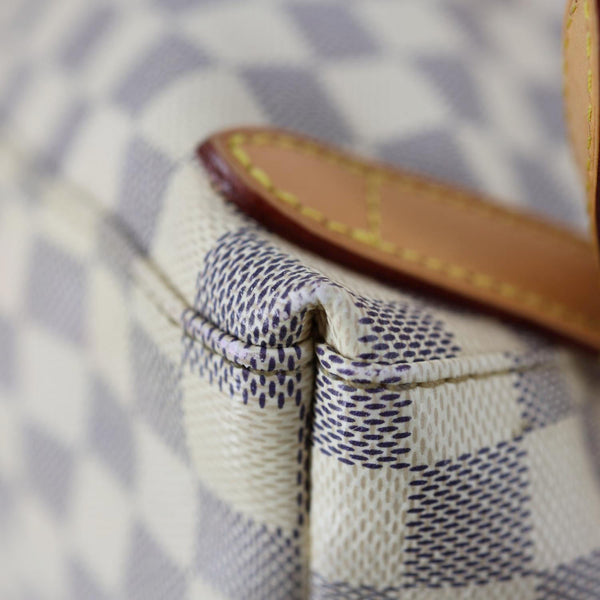LOUIS VUITTON Sperone Damier Azur Backpack Bag Rose Ballerine
