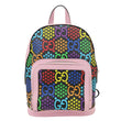 GUCCI Psychedelic GG Supreme Monogram Canvas Backpack Bag Multicolor 601296