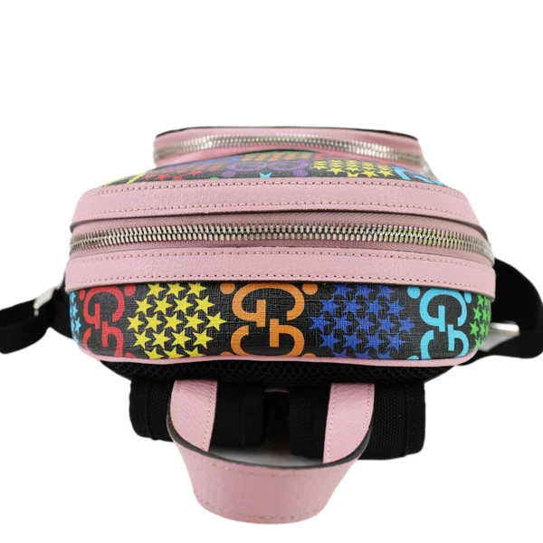 GUCCI Psychedelic GG Supreme Monogram Canvas Backpack Bag Multicolor 601296