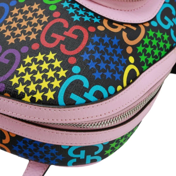 GUCCI Psychedelic GG Supreme Monogram Canvas Backpack Bag Multicolor 601296