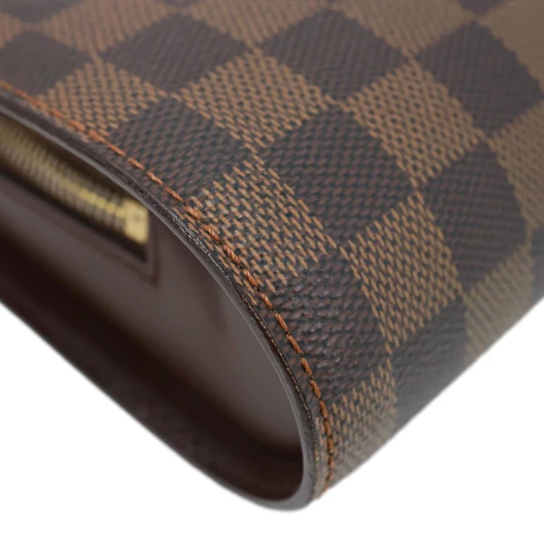 LOUIS VUITTON Saint Louis Damier Ebene Pochette Clutch Bag Brown