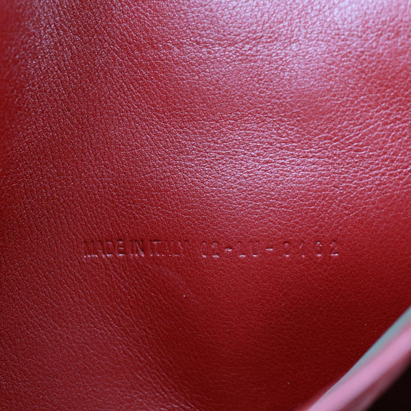 CHRISTIAN DIOR Miss Dior Promenade Cannage Quilted Leather Crossbody Bag Red