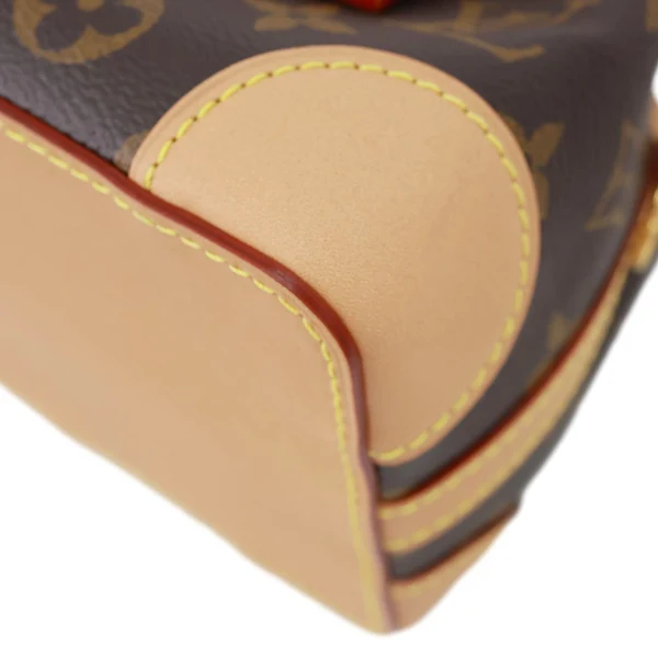 LOUIS VUITTON Noe Purse Monogram Canvas Crossbody Bag Brown