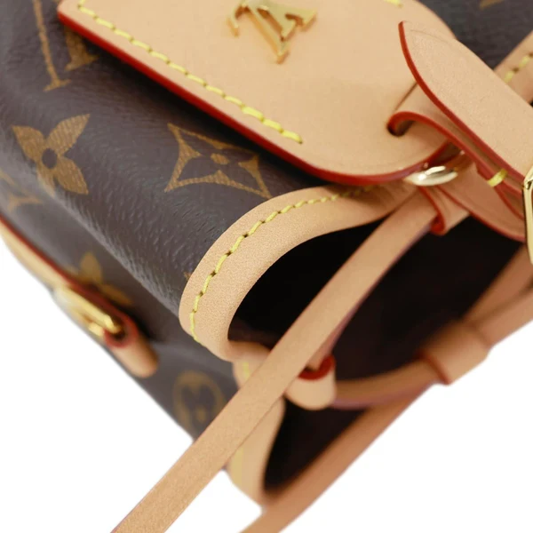 LOUIS VUITTON Noe Purse Monogram Canvas Crossbody Bag Brown
