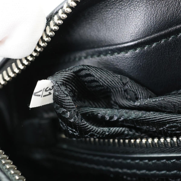VALENTINO Garavani Rockstud Grained Calfskin Leather Shopping Tote Black