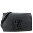 LOUIS VUITTON Louise PM Epi Leather Crossbody Bag Black
