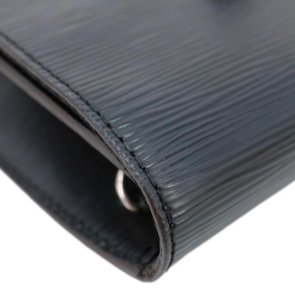 LOUIS VUITTON Louise PM Epi Leather Crossbody Bag Black