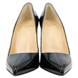 CHRISTIAN LOUBOUTIN Pigalle Follies 100 Patent Leather Pumps Black Size 40.5