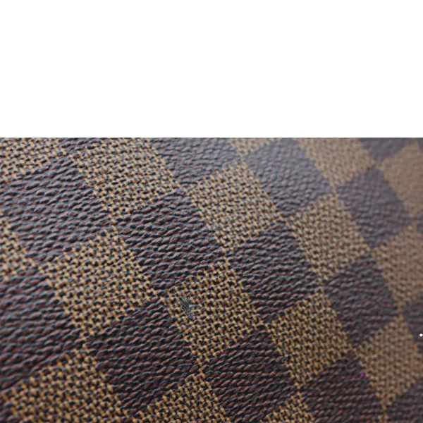 LOUIS VUITTON Neverfull GM Damier Ebene Shoulder Bag Brown