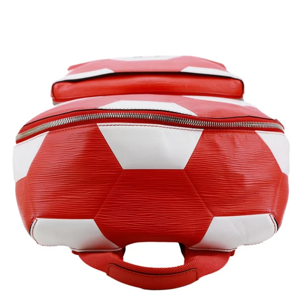 LOUIS VUITTON World Cup Apollo Epi Leather Backpack Red