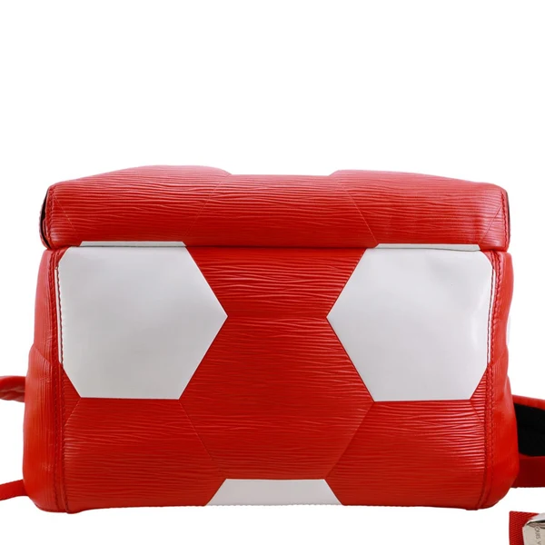 LOUIS VUITTON World Cup Apollo Epi Leather Backpack Red