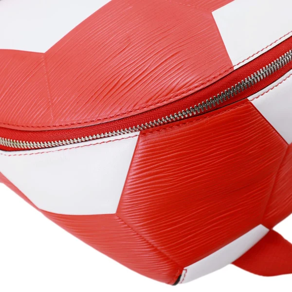 LOUIS VUITTON World Cup Apollo Epi Leather Backpack Red