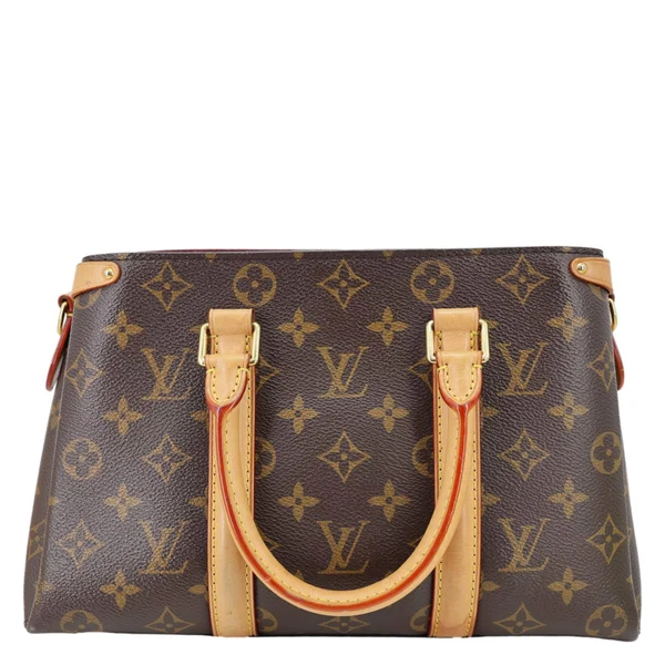 LOUIS VUITTON Soufflot BB Monogram Canvas Shoulder Crossbody Bag Brown