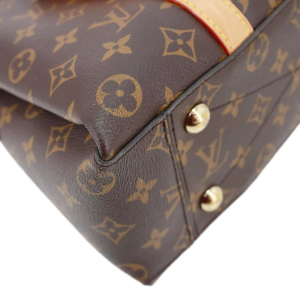 LOUIS VUITTON Soufflot BB Monogram Canvas Shoulder Crossbody Bag Brown