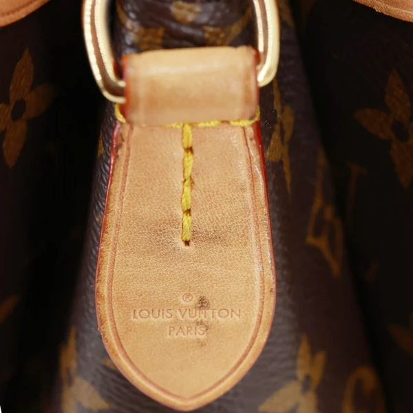 LOUIS VUITTON Soufflot BB Monogram Canvas Shoulder Crossbody Bag Brown