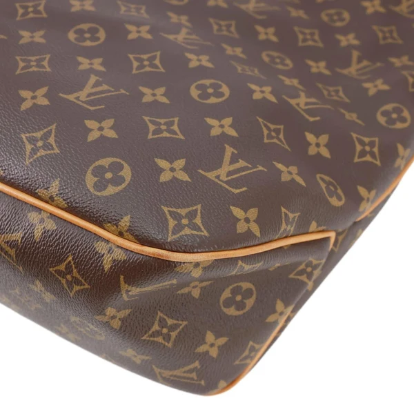 LOUIS VUITTON Delightful MM Monogram Canvas Hobo Shoulder Bag Brown