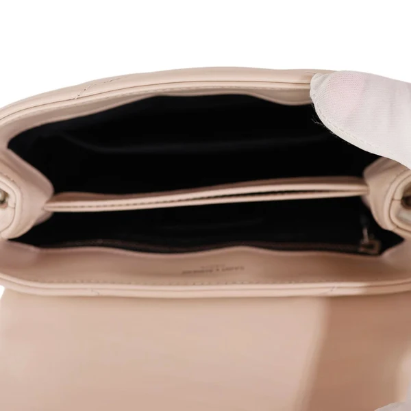 YVES SAINT LAURENT Loulou Toy Quilted Leather Crossbody Bag Pink