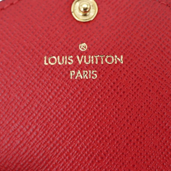 LOUIS VUITTON Josephine Damier Ebene Wallet Brown