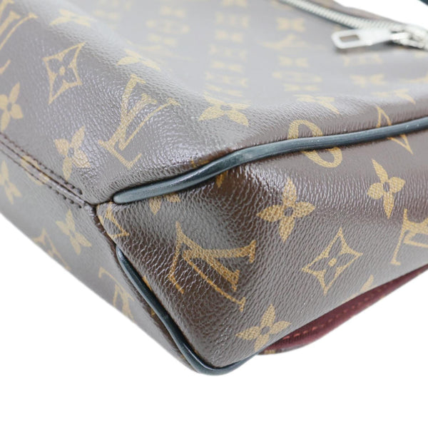 LOUIS VUITTON Abbesses Monogram Canvas Messenger Bag Brown