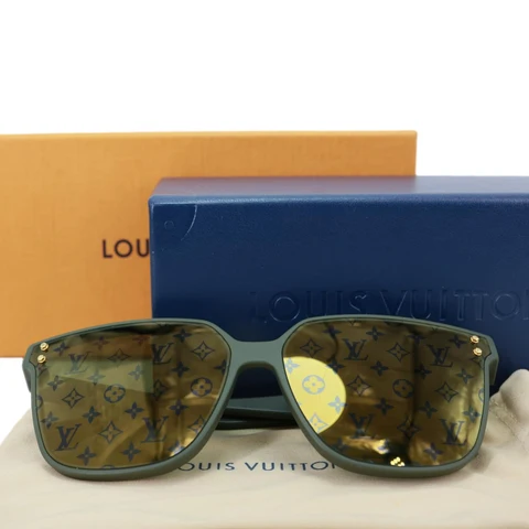 LOUIS VUITTON  LV Waimea Large Z2973W Square Sunglasses Khaki
