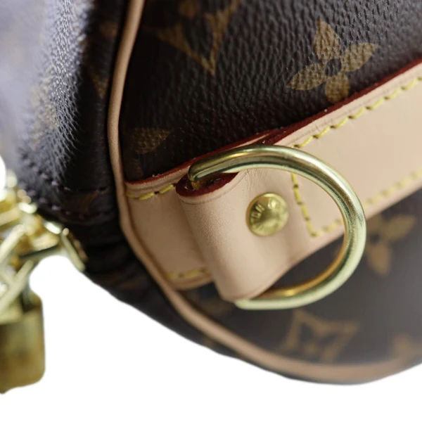 LOUIS VUITTON Keepall 55 Monogram Canvas Travel Bag Brown