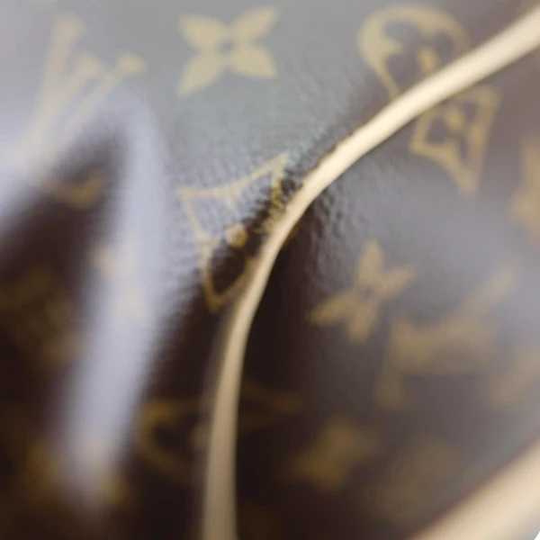 LOUIS VUITTON Keepall 55 Monogram Canvas Travel Bag Brown