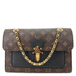 LOUIS VUITTON Victoire Monogram Canvas Chain Shoulder Bag Black
