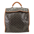 GOYARD Saint Leger Chevron Print Canvas Backpack Brown
