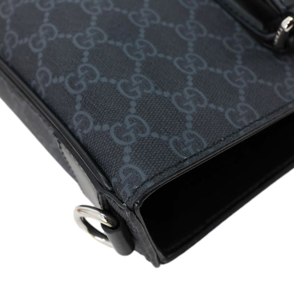 GUCCI GG Supreme Canvas Tote Black 794918