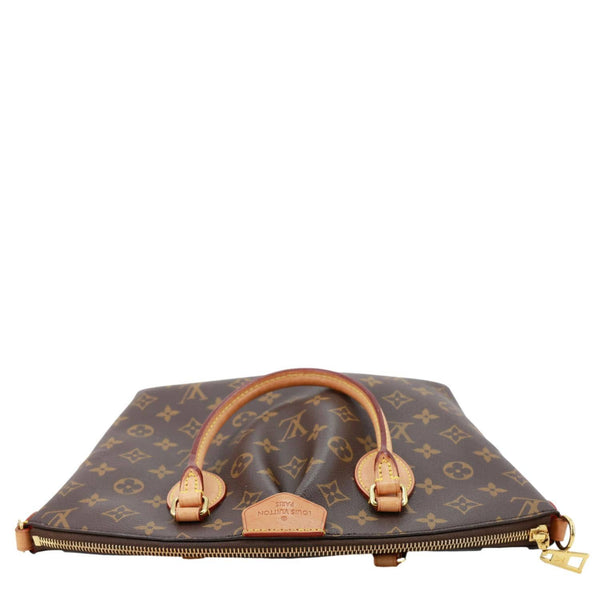 LOUIS VUITTON Boetie PM Monogram Canvas Satchel Shoulder Bag Brown