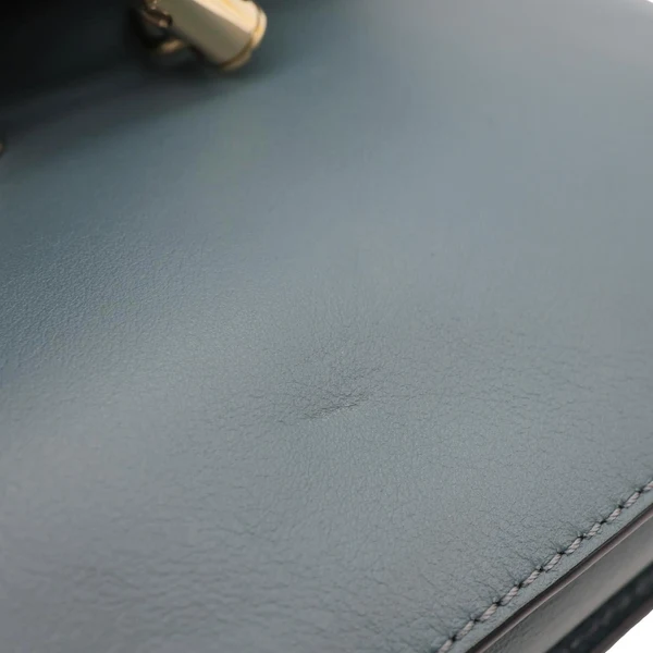 CHLOE Faye Small Suede Shoulder Bag Blue