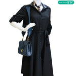 CELINE Soft Teen Leather Shoulder Bag Blue