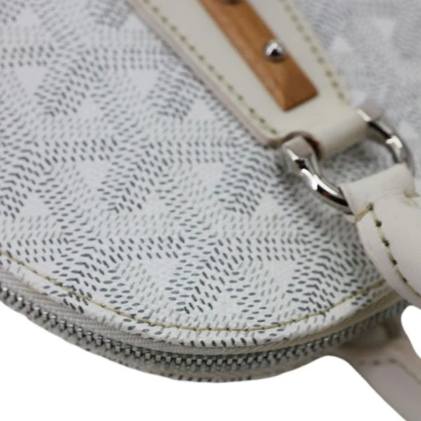 GOYARD Vendome Mini Signature Canvas Tote Bag White
