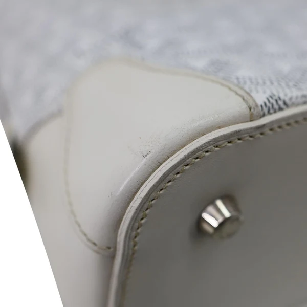 GOYARD Vendome Mini Signature Canvas Tote Bag White