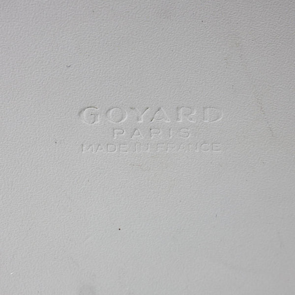 GOYARD Vendome Mini Signature Canvas Tote Bag White