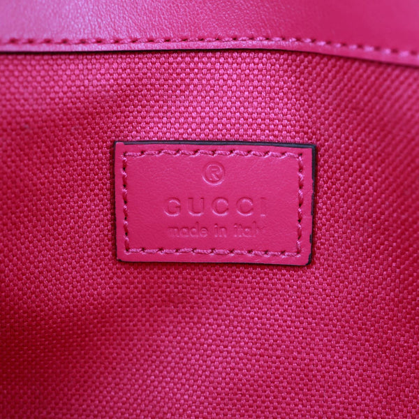 GUCCI GG Marmont Small Leather Shoulder Bag Pink 734814